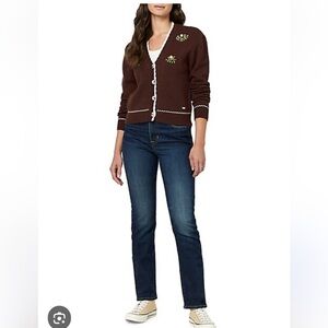 NWT Buffalo David Bitton
Landry Scallop-Trim Floral Detail Cardigan